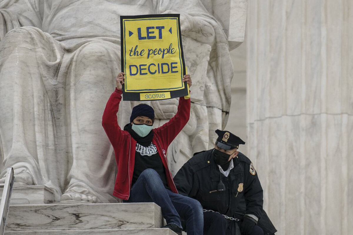 Protester